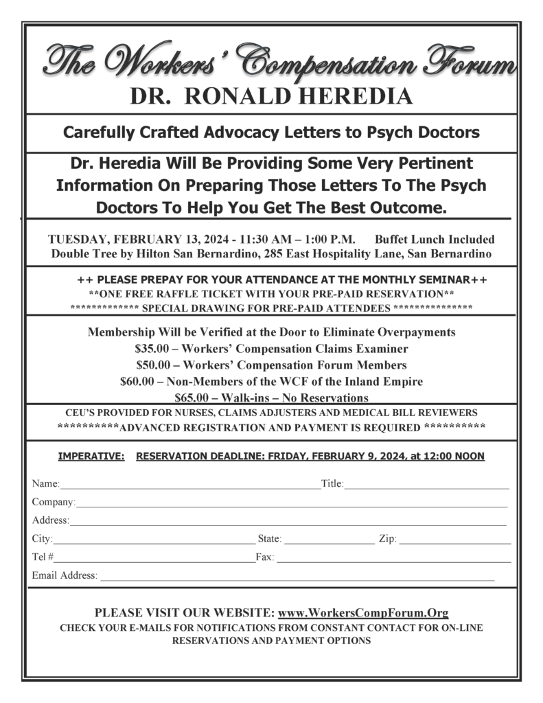WCF FEBRUARY 13- 2024 - DR. RONALD HEREDIA FINAL